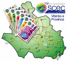 La mappa della Provincia di Viterbo con i buoni scec 