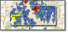 Consulta la mappa della tua zona e guarda quanti iscritti ci sono, scopri dove sono responsabili di zona e punti scec